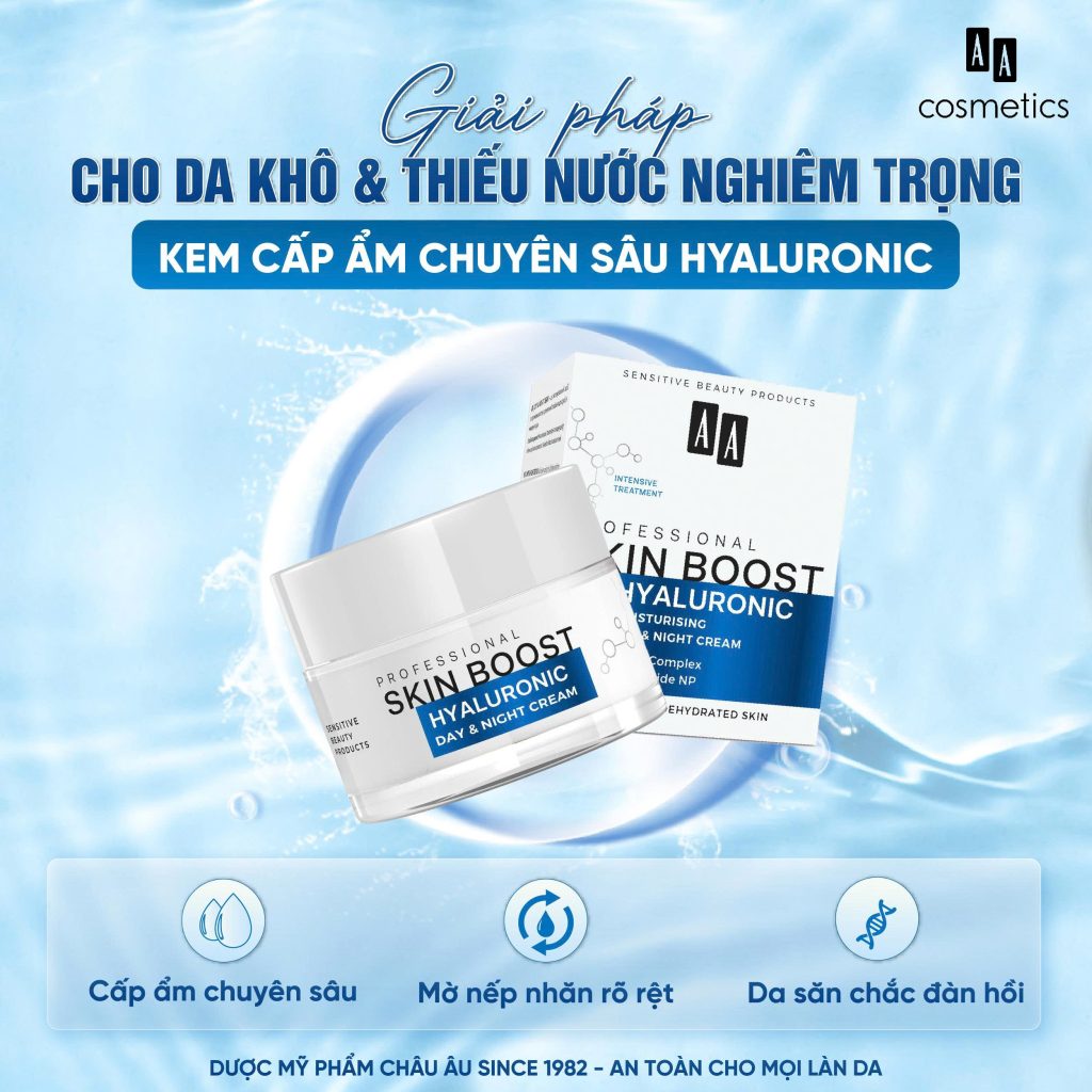 Kem Cấp Ẩm Chuyên Sâu Cao Cấp AA Hyalu